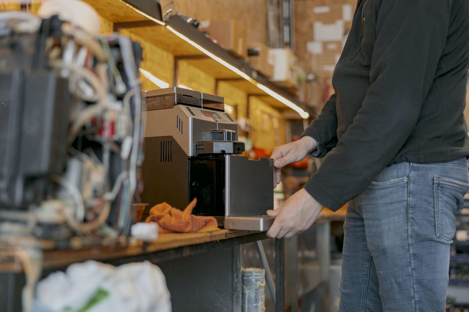 Koffiemachine onderhoud in Bloemendaal