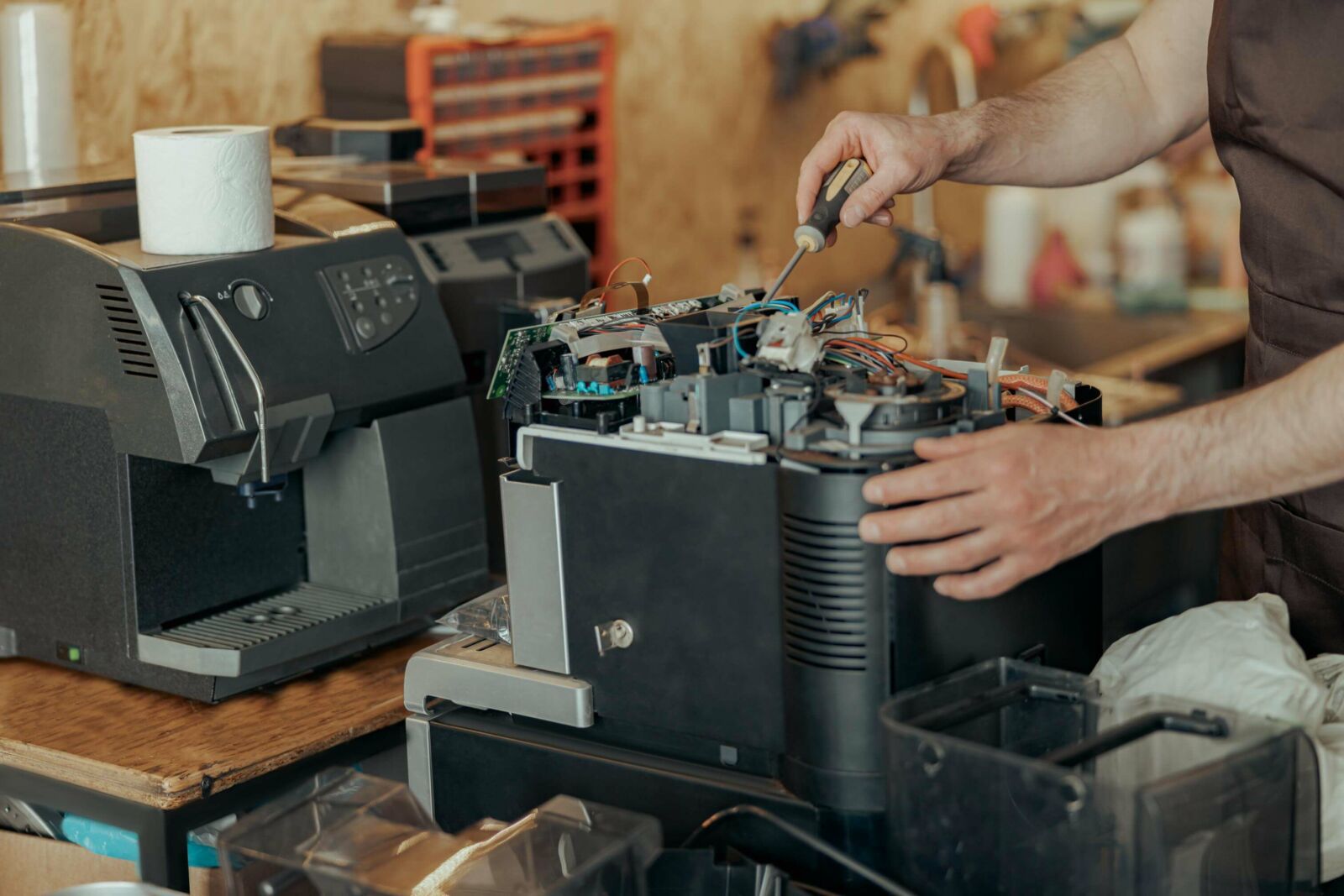 Koffiemachine onderhoud in Warmond